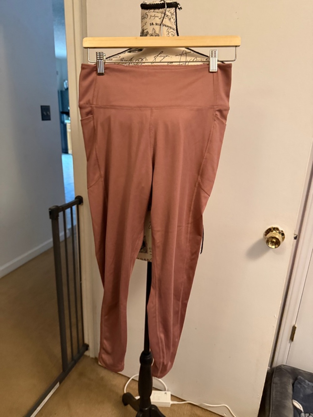 VSX Mauve/Pink High-Waist Active Leggings